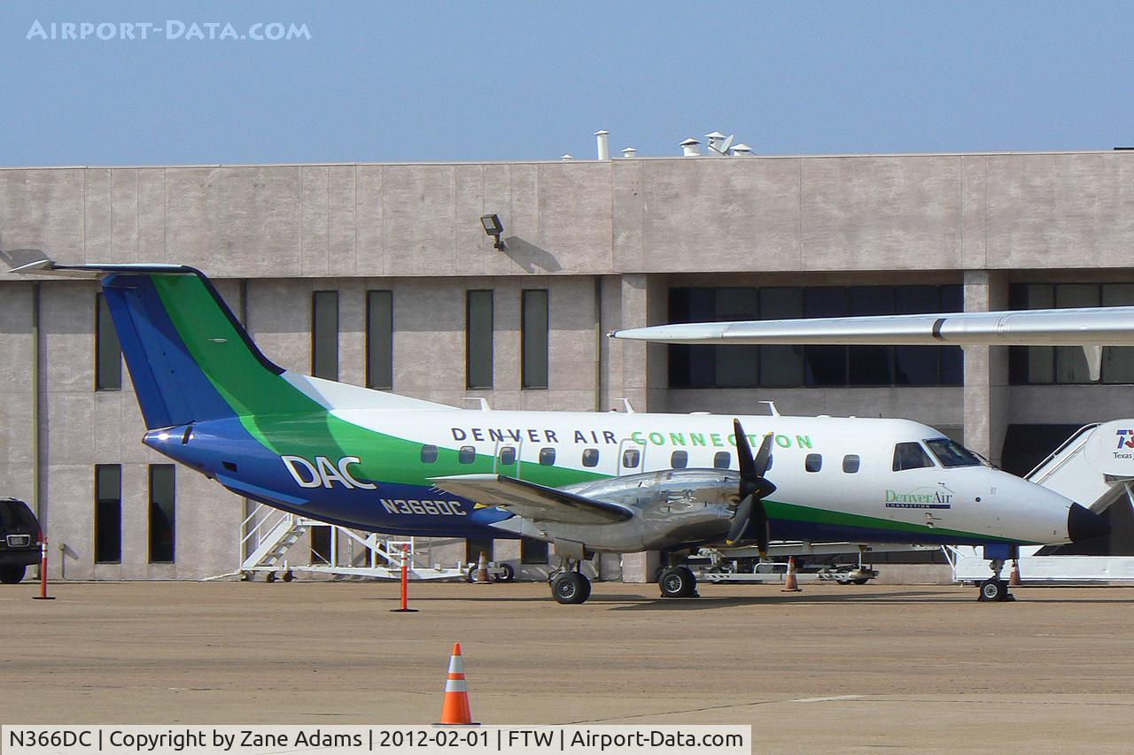 N366DC, 1994 Embraer EMB-120ER Brasilia C/N 120.288, At Meacham Field - Fort Worth, TX
