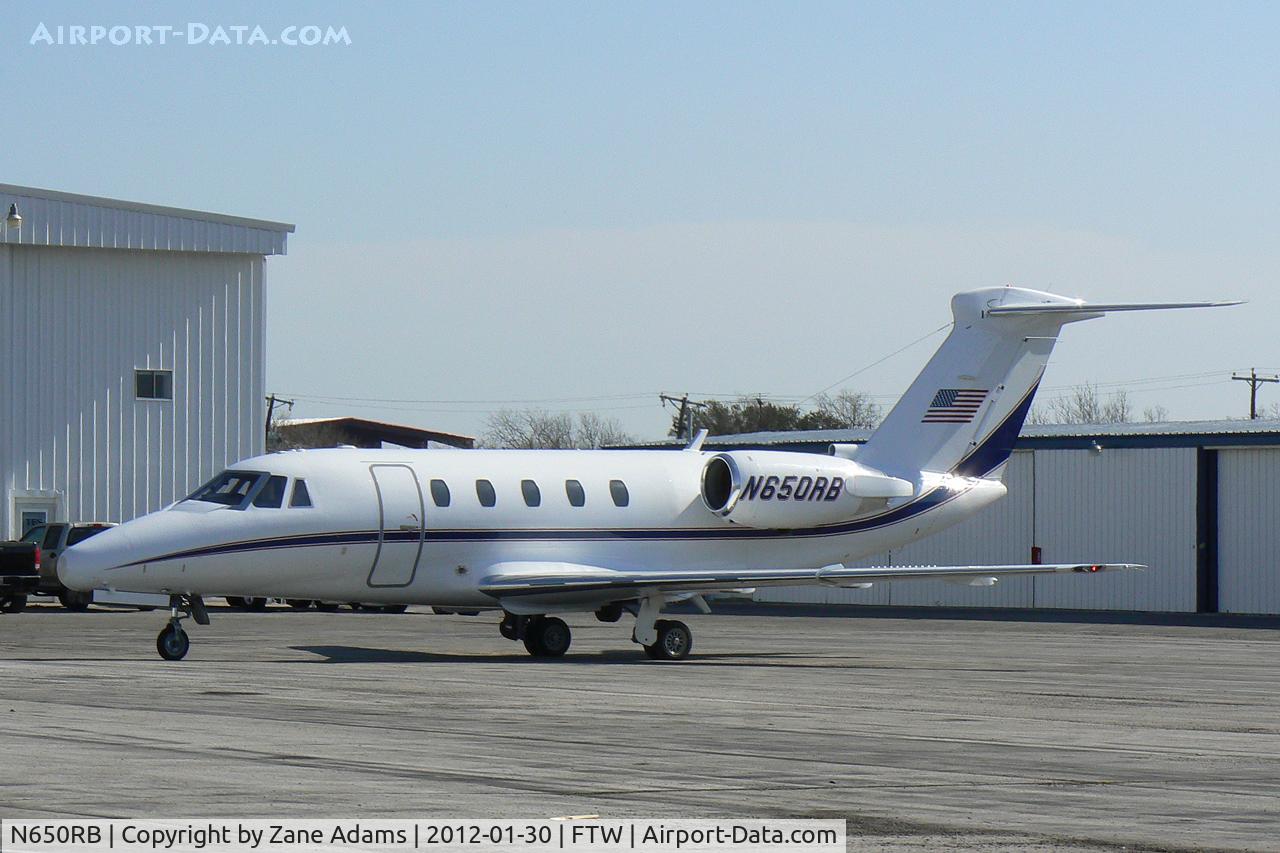 N650RB, Cessna 650 C/N 650-0079, At Meacham Field - Fort Worth, TX