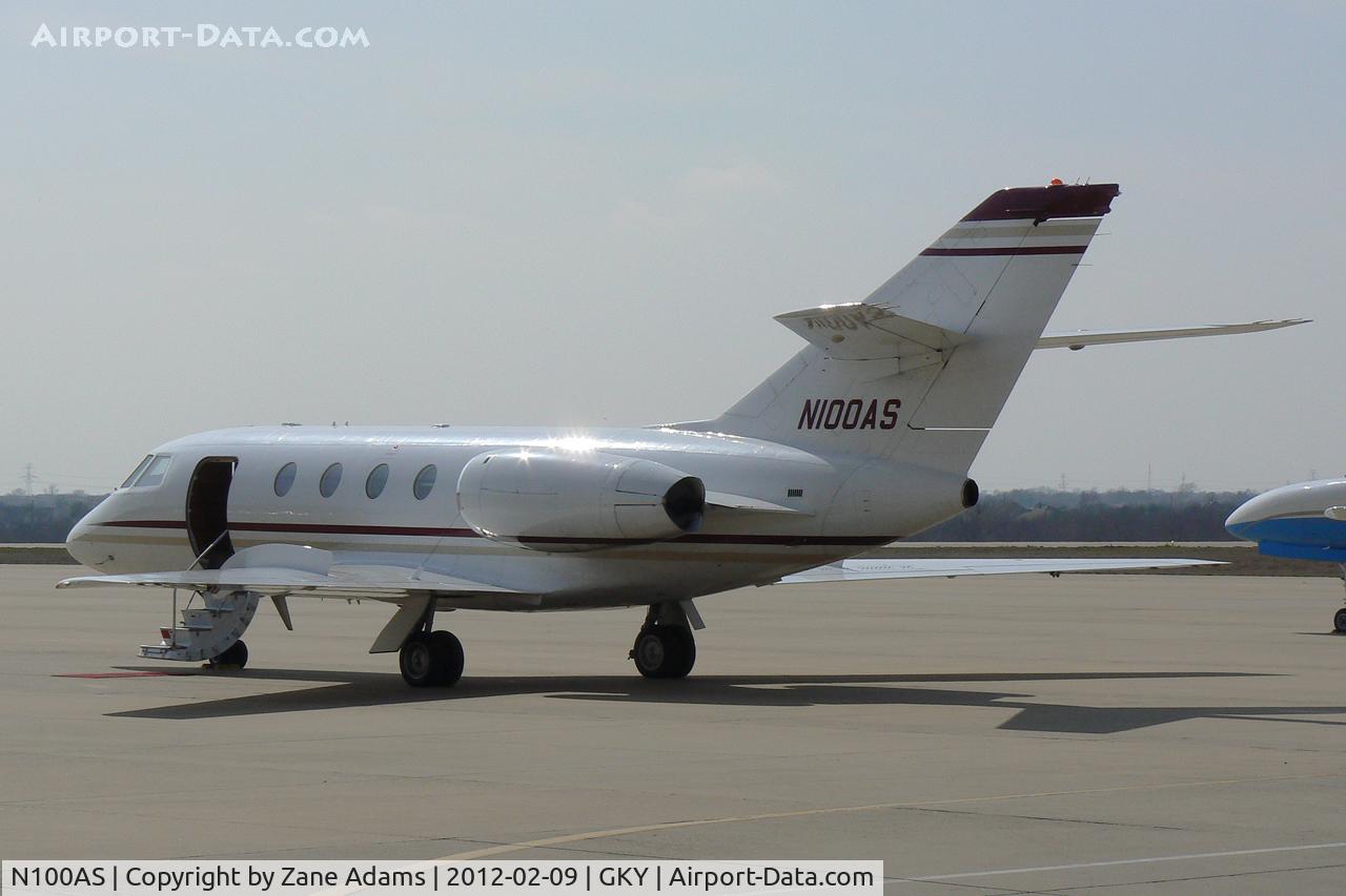 N100AS, 1969 Dassault Fan Jet Falcon (20F) C/N 274, At Arlington Municipal Airport