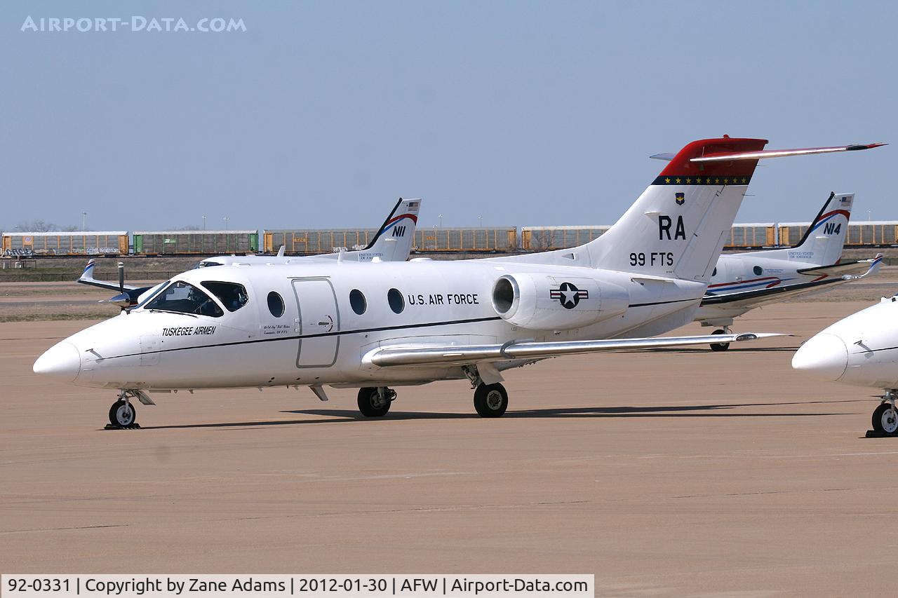 92-0331, 1992 Beechcraft T-1A Jayhawk C/N TT-45, At Alliance Airport - Fort Worth, TX