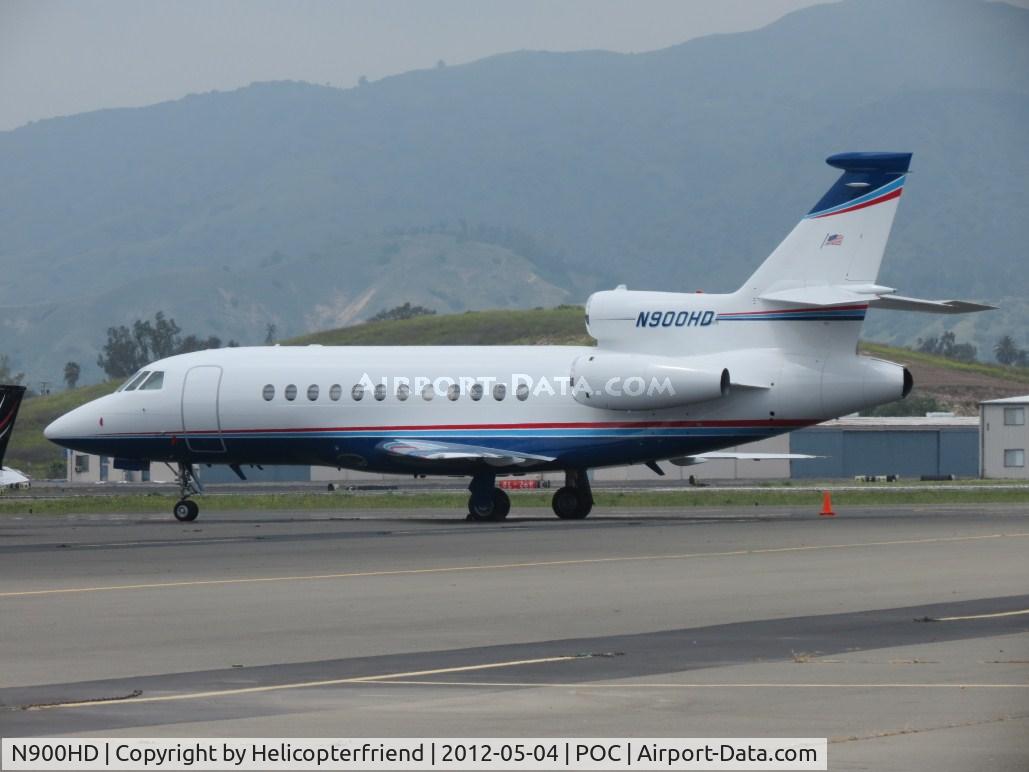 N900HD, 2002 Dassault Falcon 900EX C/N 103, Parked in transient parking