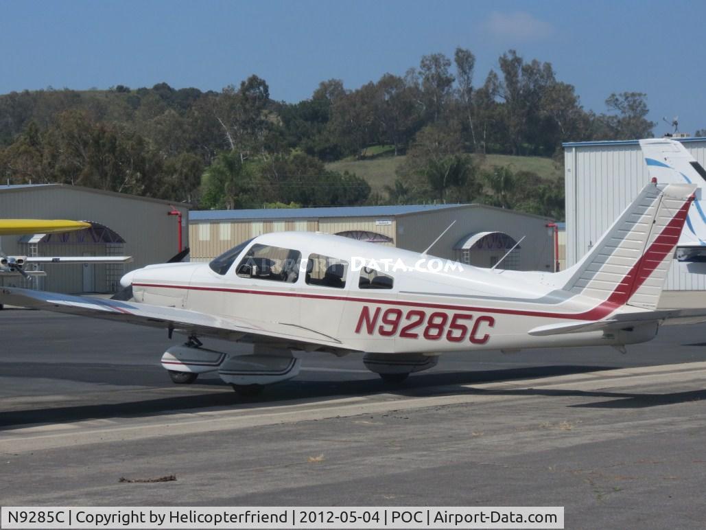 N9285C, 1978 Piper PA-28-181 C/N 28-7890396, Parked near Howard Aviaiton