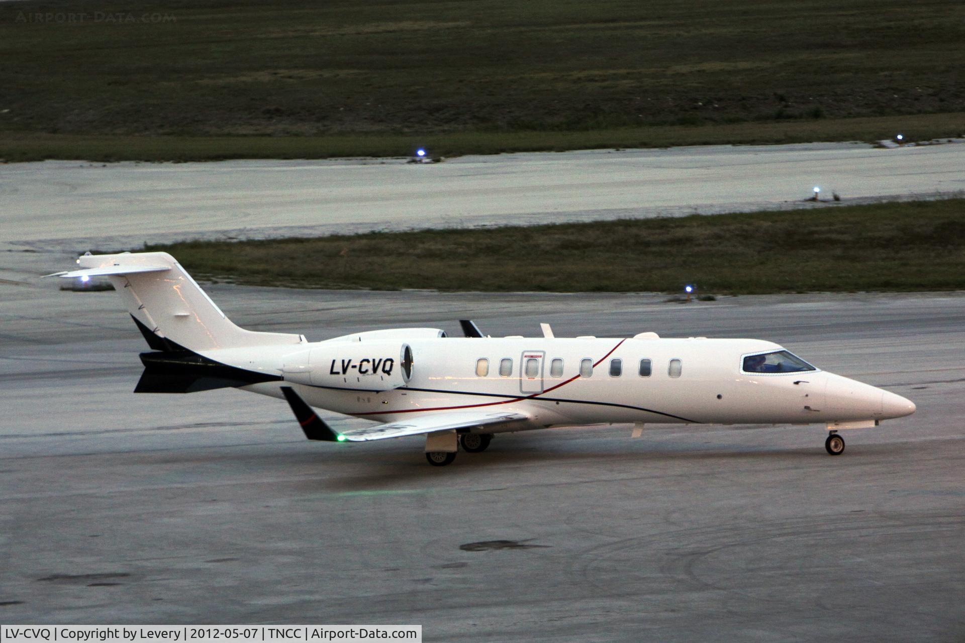 LV-CVQ, 2011 Learjet 45 C/N 45-433, Dusk arrival!!
