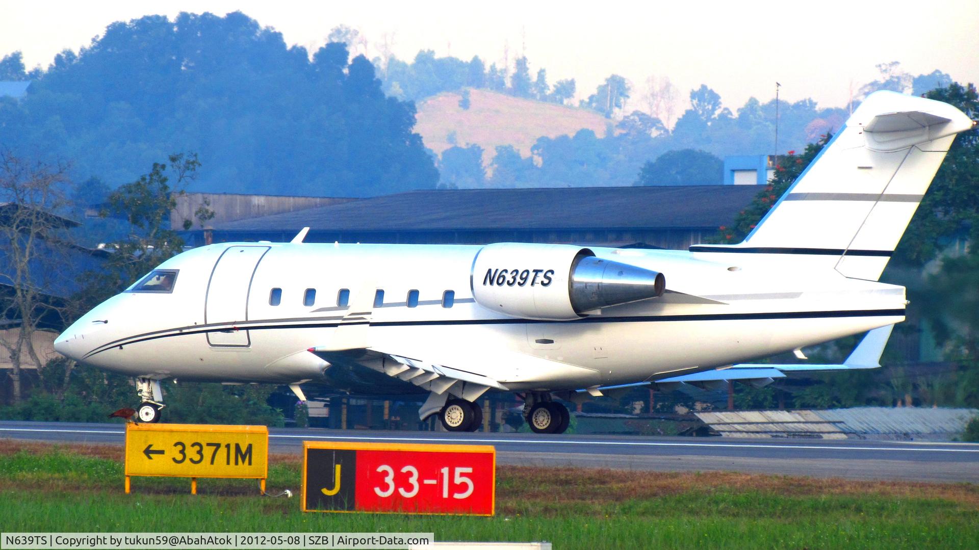 N639TS, 1993 Canadair Challenger 601-3R (CL-600-2B16) C/N 5139, Private Jet