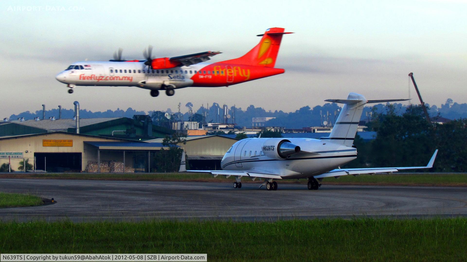 N639TS, 1993 Canadair Challenger 601-3R (CL-600-2B16) C/N 5139, Private Jet