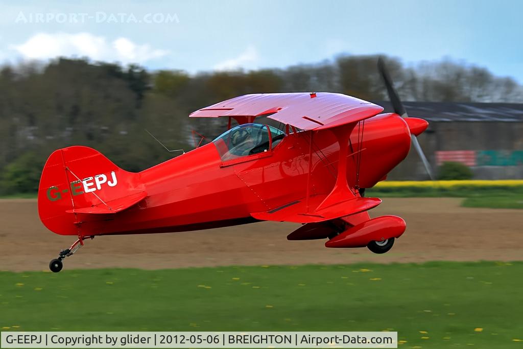 G-EEPJ, 1991 Pitts S-1S Special C/N PFA 009-11557, Fairly new to Breighton