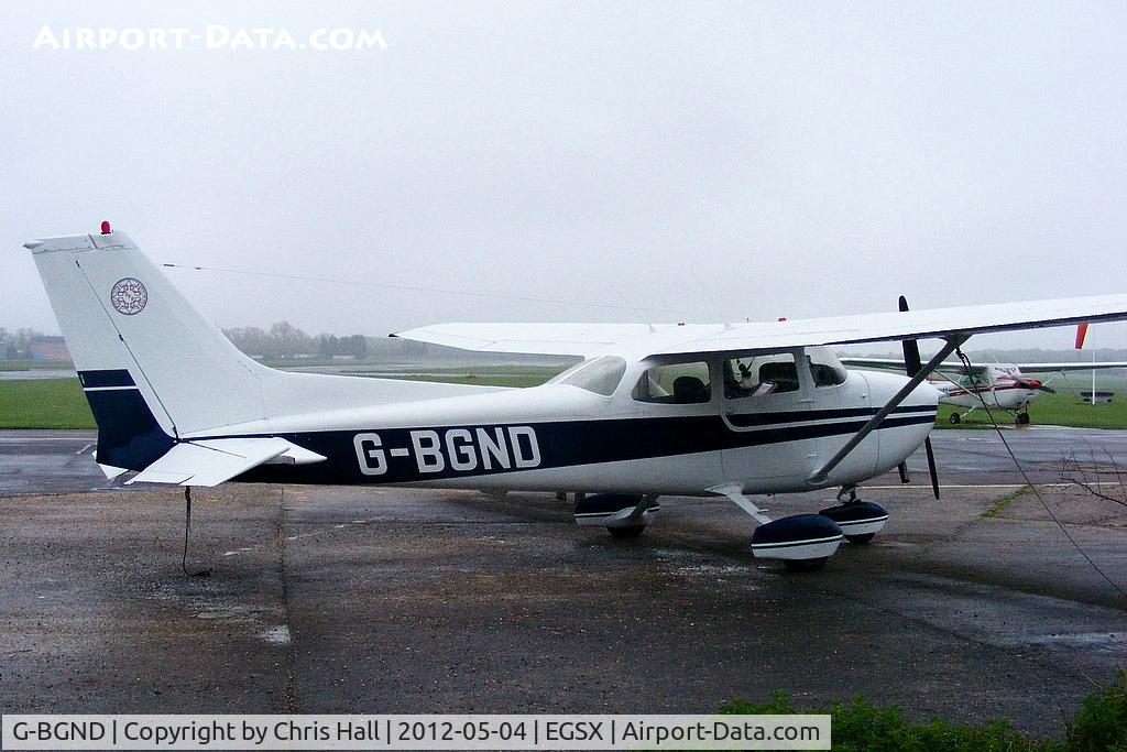 G-BGND, 1977 Reims F172N Skyhawk C/N 1576, visitor from Andrewsfield
