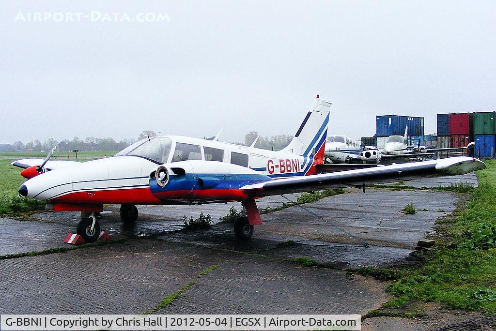 G-BBNI, 1973 Piper PA-34-200 Seneca C/N 34-7350312, North Weald resident