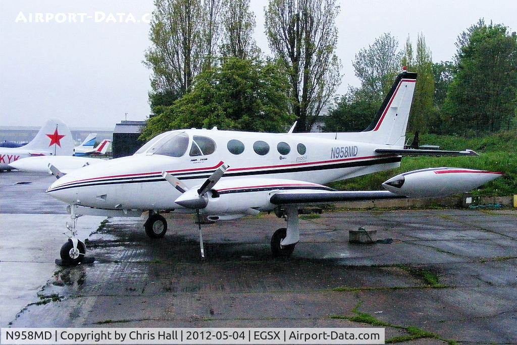 N958MD, Cessna 340A C/N 340A0734, normally based at Southend