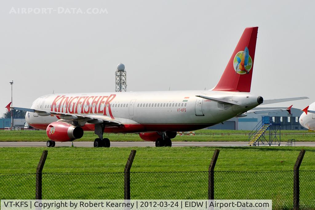 VT-KFS, 2007 Airbus A321-232 C/N 3034, Parked on r/w 29