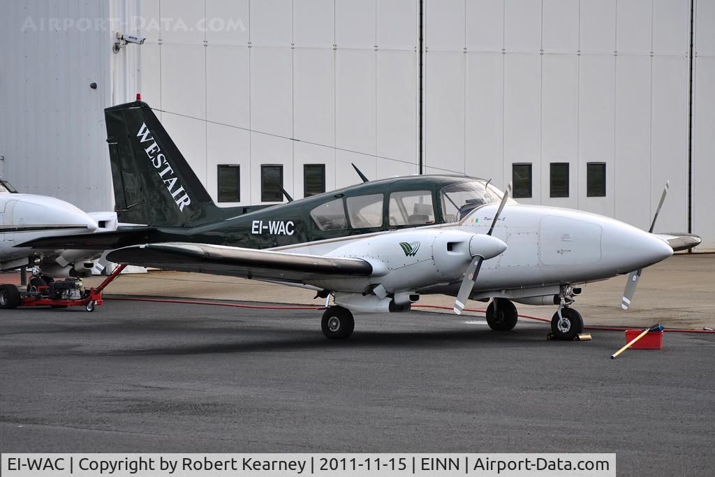 EI-WAC, 1971 Piper PA-23-250 Aztec C/N 27-4683, Parked on WestAir ramp