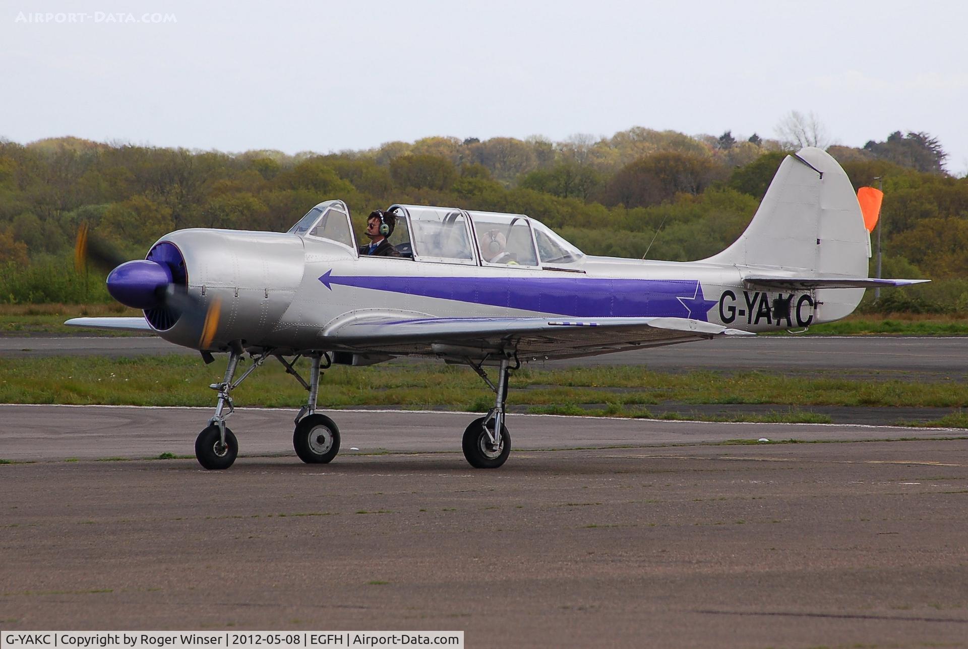 G-YAKC, 1986 Yakovlev Yak-52 C/N 867212, Resident Yak-52. Previous registration LY-AKC.
