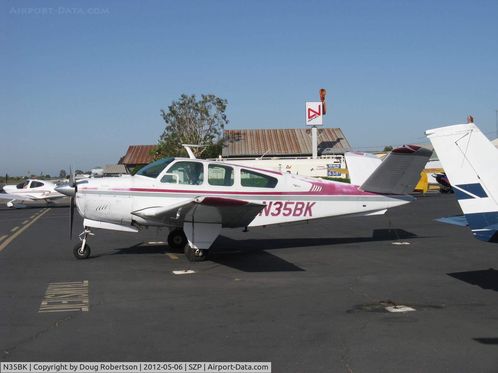 N35BK, 1964 Beech S35 Bonanza C/N D-7685, 1964 Beech S35 BONANZA, Continental IO-520 285 Hp