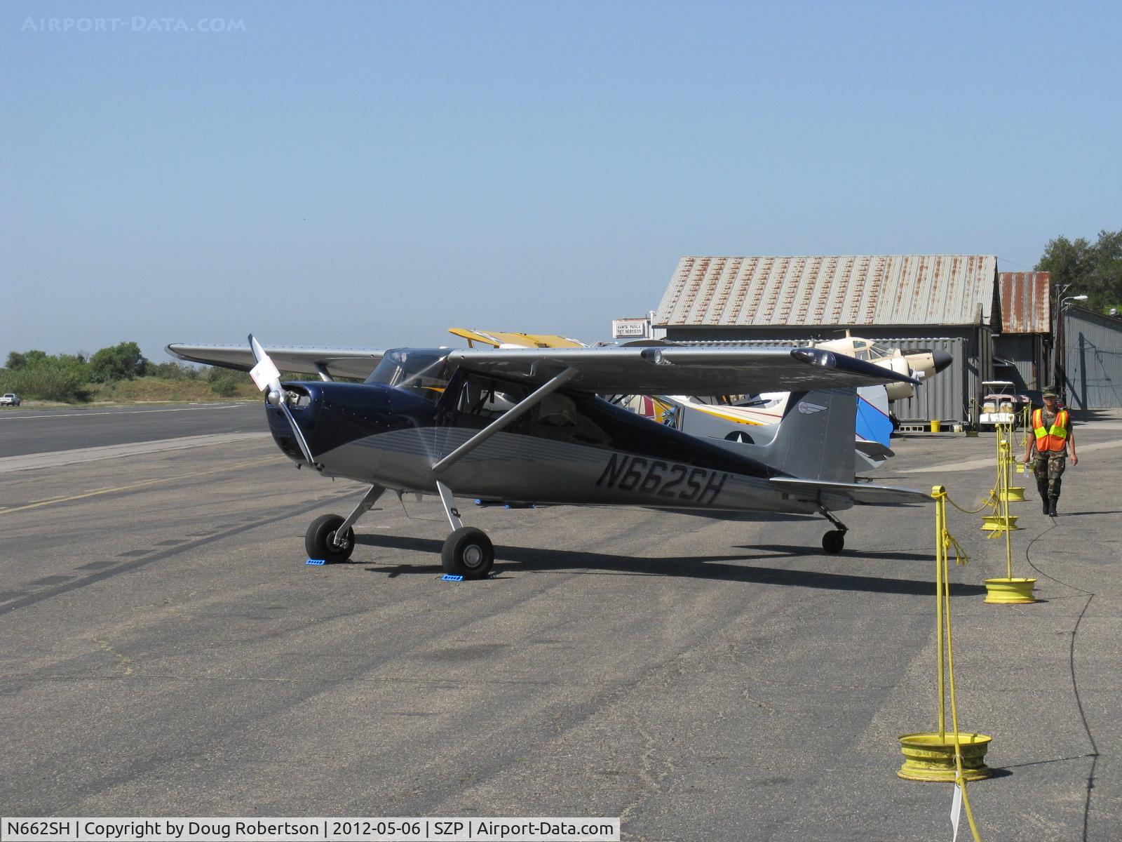 N662SH, 1962 Cessna 150B C/N 15059641, 1962 Cessna 150B taildragger conversion with wing Micro Vortex Generators mod, Continental O-200 100 Hp