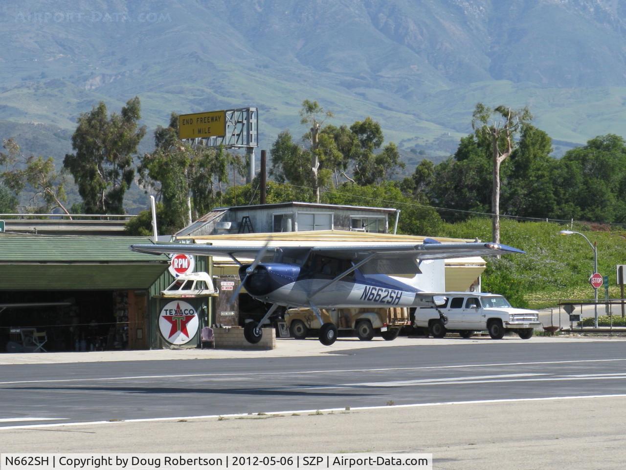 N662SH, 1962 Cessna 150B C/N 15059641, 1962 Cessna 150B taildragger conversion with wing Micro Vortex Generators mod, Continental O-200 100 Hp, landing Rwy 22