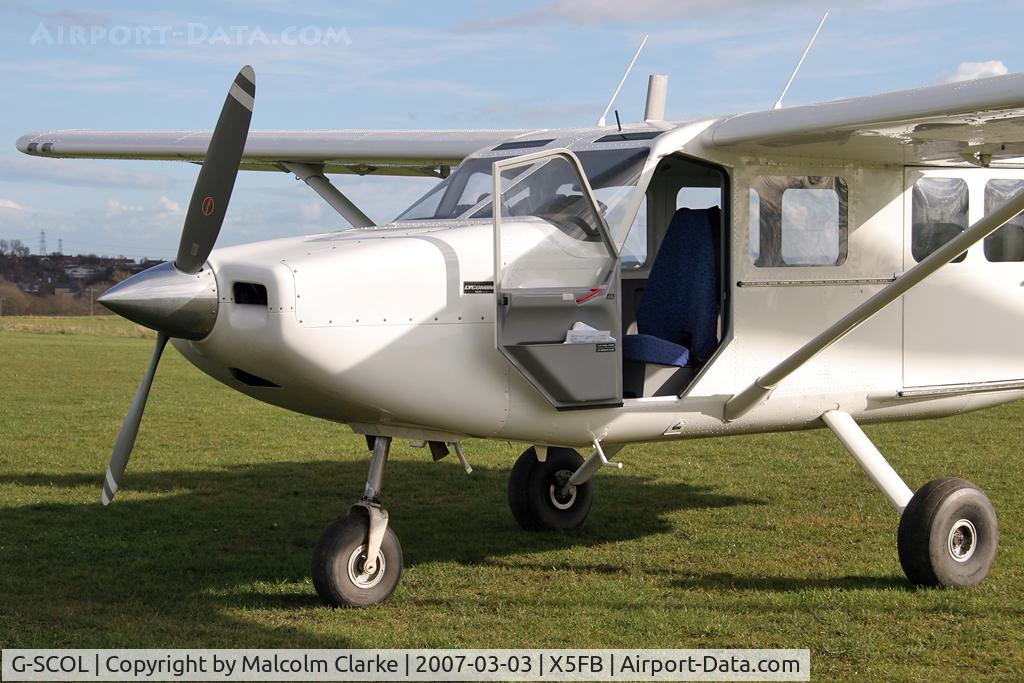 G-SCOL, 2006 Gippsland GA-8 Airvan C/N GA8-05-088, Gippsland GA-8 Airvan, Fishburn Airfield, March 2007.