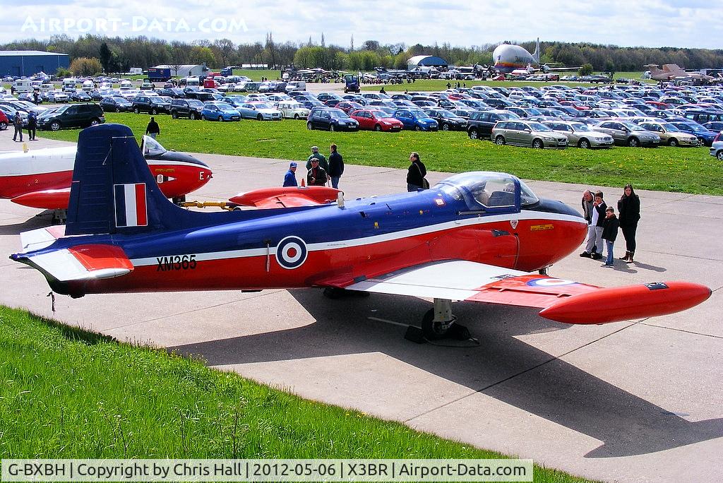 G-BXBH, 1960 Hunting P-84 Jet Provost T.3A C/N PAC/W/9241, at the Cold War Jets open day, Bruntingthorpe