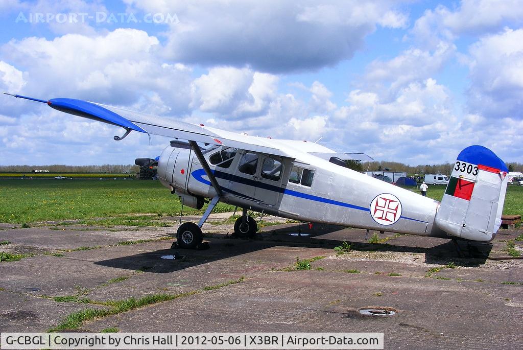G-CBGL, 1956 Max Holste MH-1521C Broussard C/N 19, at the Cold War Jets open day, Bruntingthorpe