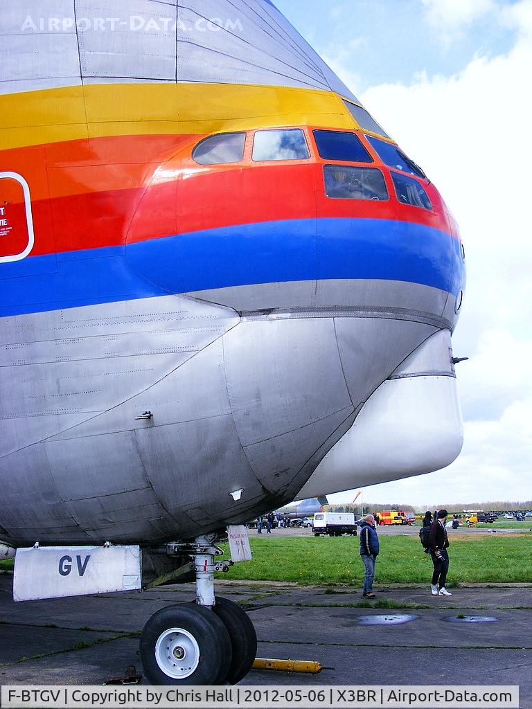 F-BTGV, Aero Spacelines 377SGT Super Guppy Turbine C/N 0001, Aero Spacelines 377SGT Super Guppy Turbine preserved at Bruntingthorpe
