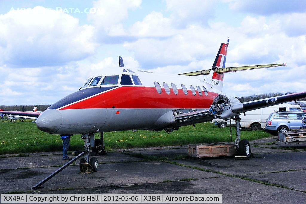 XX494, 1975 Scottish Aviation HP-137 Jetstream T.1 C/N 422, at the Cold War Jets open day, Bruntingthorpe