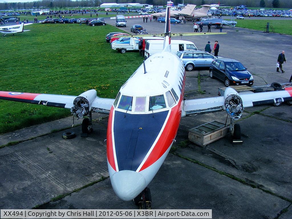 XX494, 1975 Scottish Aviation HP-137 Jetstream T.1 C/N 422, at the Cold War Jets open day, Bruntingthorpe