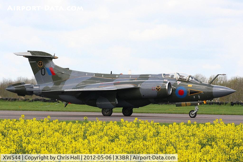 XW544, 1972 Hawker Siddeley Buccaneer S.2B C/N B3-05-71, at the Cold War Jets open day, Bruntingthorpe