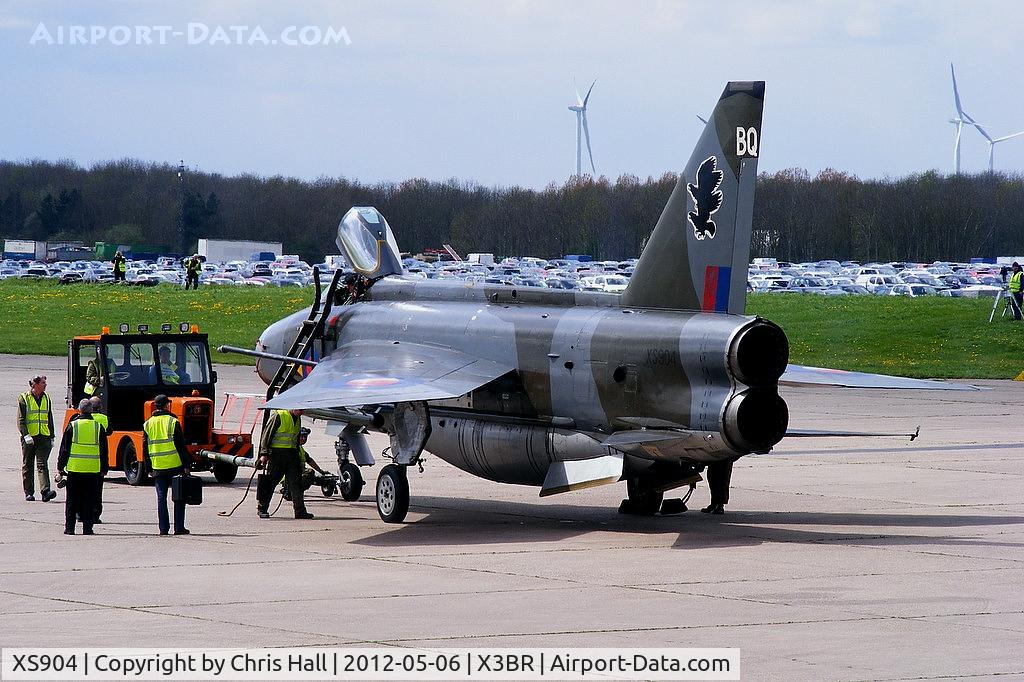 XS904, 1966 English Electric Lightning F.6 C/N 95250, at the Cold War Jets open day, Bruntingthorpe
