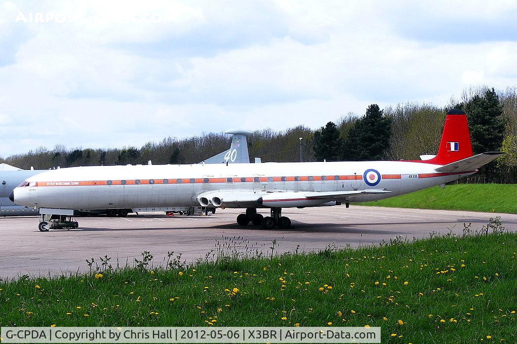 G-CPDA, 1963 De Havilland DH.106 Comet 4C C/N 6473, at the Cold War Jets open day, Bruntingthorpe
