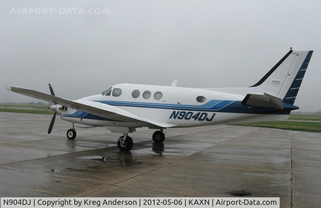 N904DJ, 1972 Beech C90 C/N LJ-561, Beech C90 King Air parked on the ramp.