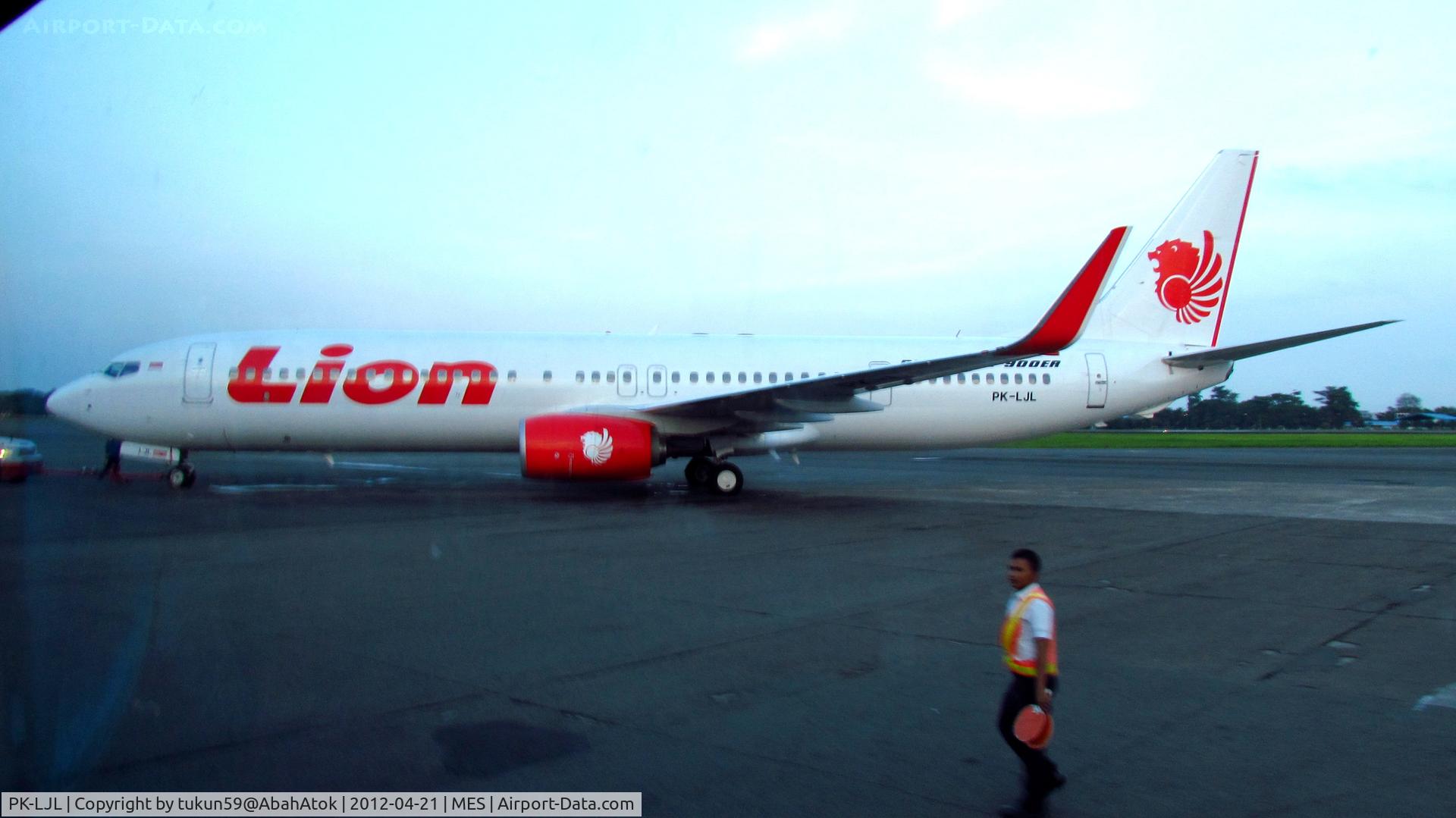 PK-LJL, 2012 Boeing 737-9GP/ER C/N 37290, Lion Air