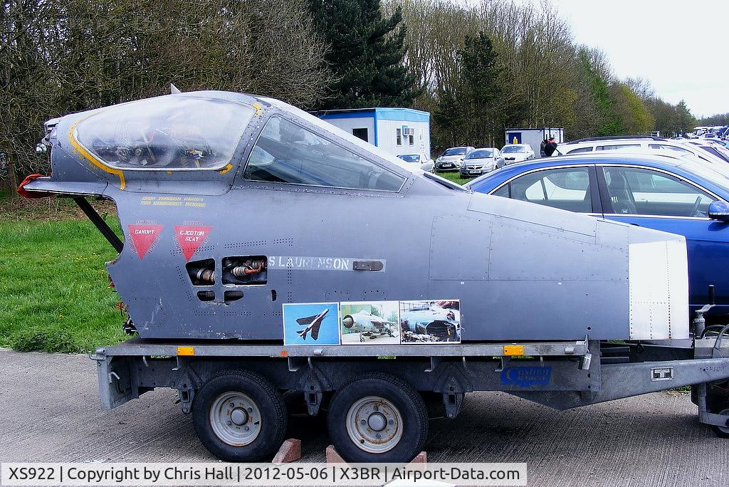 XS922, 1966 English Electric Lightning F.6 C/N 95255, at the Cold War Jets open day, Bruntingthorpe