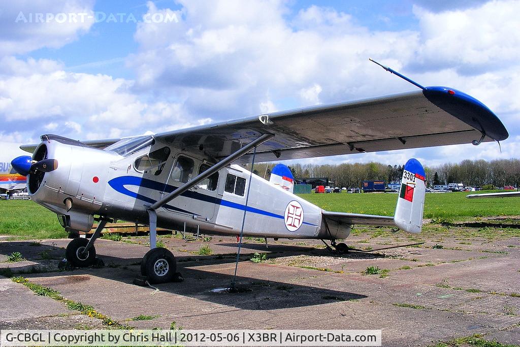G-CBGL, 1956 Max Holste MH-1521C Broussard C/N 19, at the Cold War Jets open day, Bruntingthorpe