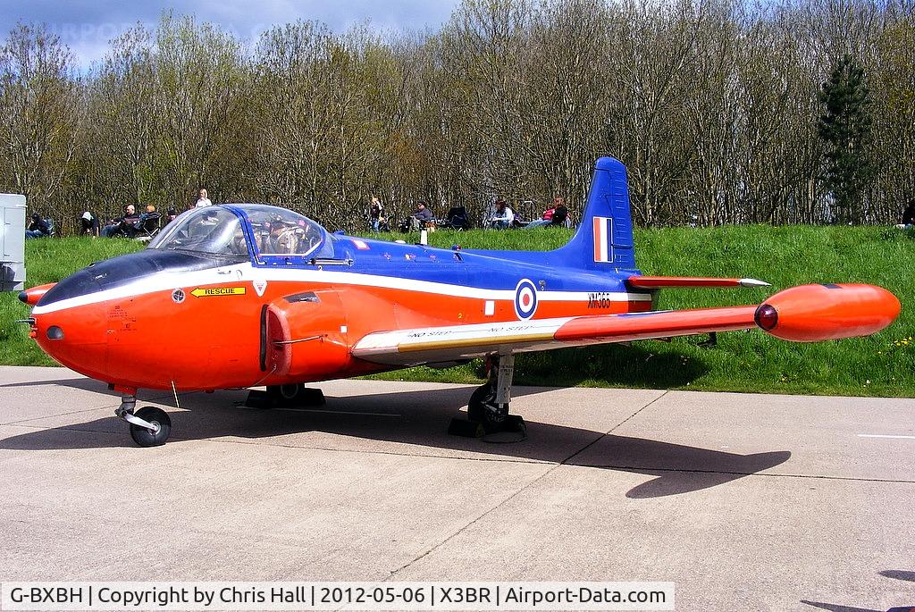 G-BXBH, 1960 Hunting P-84 Jet Provost T.3A C/N PAC/W/9241, at the Cold War Jets open day, Bruntingthorpe