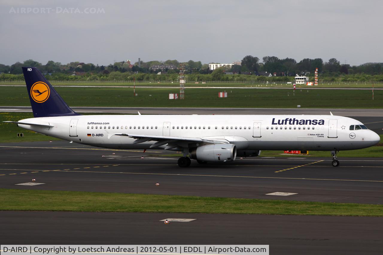 D-AIRD, 1994 Airbus A321-131 C/N 0474, DLH2005 Dusseldorf to Munich, Franz Josef Strauss (MUC)