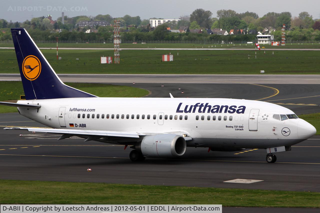 D-ABII, 1991 Boeing 737-530 C/N 24822, named 