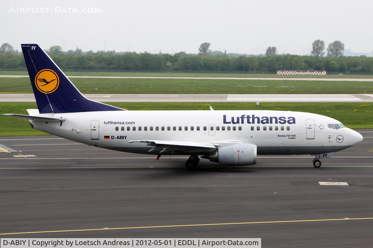 D-ABIY, 1991 Boeing 737-530 C/N 25243, named 