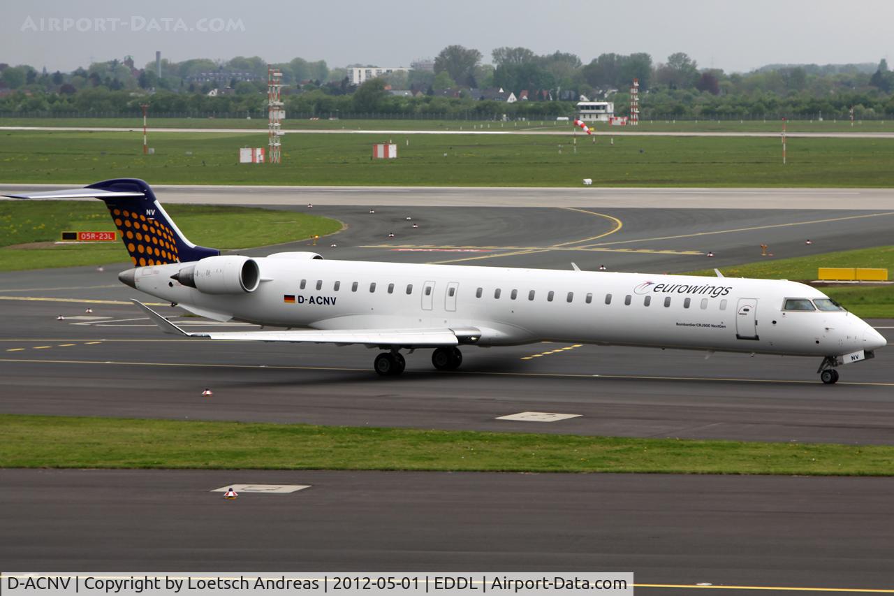 D-ACNV, 2011 Bombardier CRJ-900LR (CL-600-2D24) C/N 15268, DLH2708 Dusseldorf to Hamburg, Fuhlsbuttel (HAM)