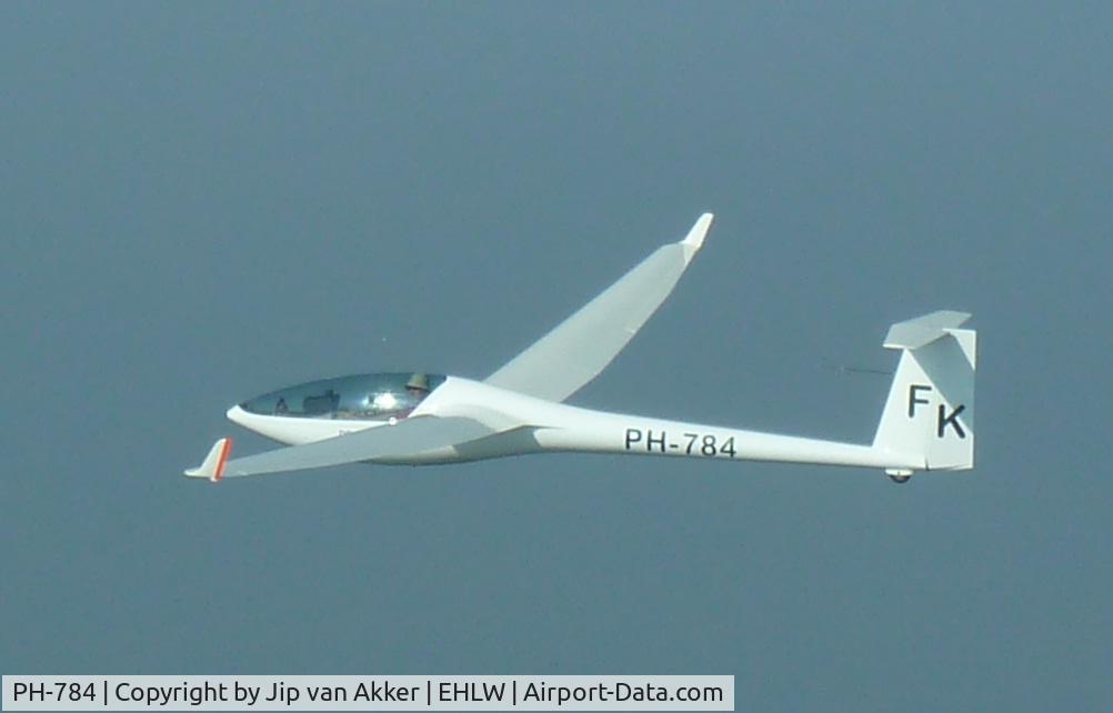 PH-784, Elan DG-300 C/N 3E160, Flying above Friesland, the Netherlands