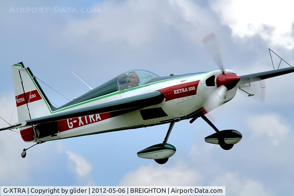 G-XTRA, 1987 Extra EA-230 C/N 12A, Precise approach