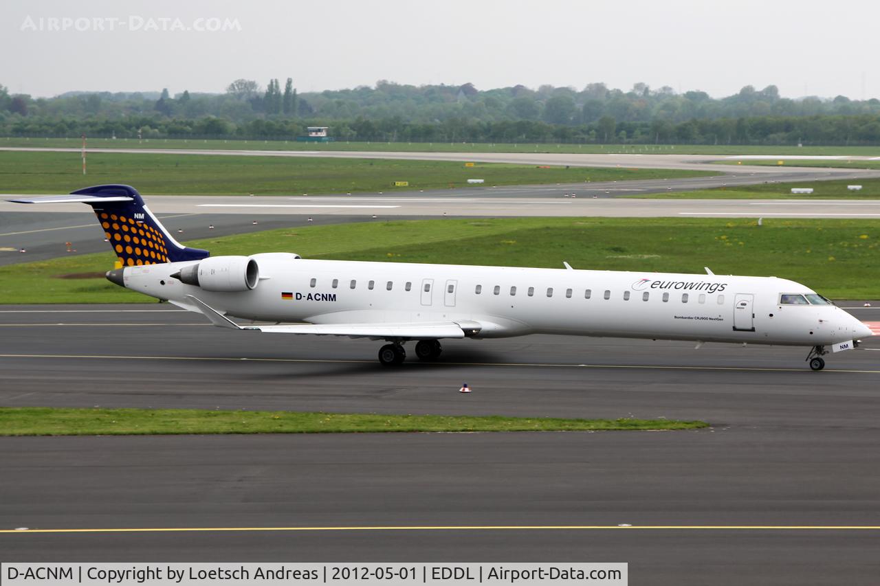 D-ACNM, 2010 Bombardier CRJ-900LR (CL-600-2D24) C/N 15253, DLH3314 Dusseldorf to Bilbao, Sondica (BIO)