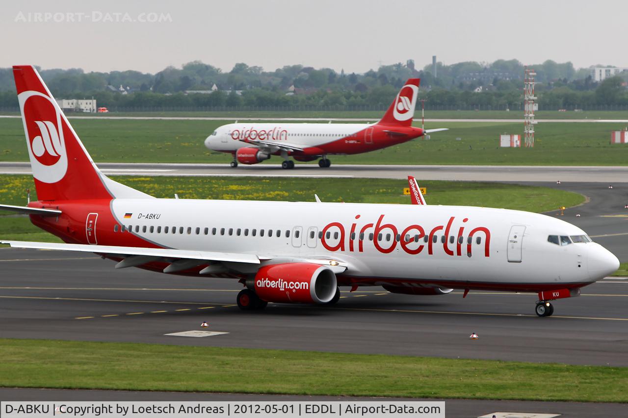 D-ABKU, 2011 Boeing 737-86J C/N 37744, BER3602 Dusseldorf to Arbil (EBL)