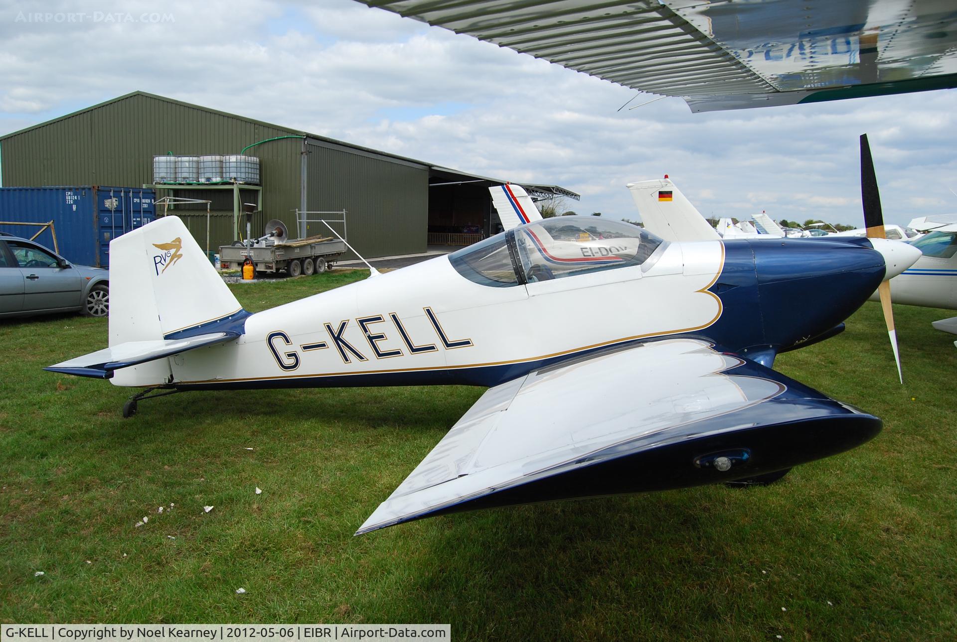 G-KELL, 1998 Vans RV-6 C/N PFA 181-12845, Birr Fly-in May 2012