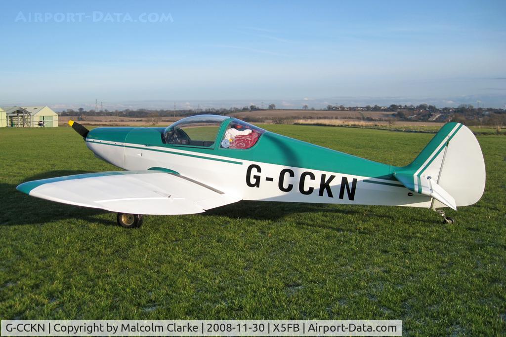 G-CCKN, 2006 Nicollier HN-700 Menestrel II C/N PFA 217-13943, Nicollier HN-700 Menestrel II, Fishburn Airfield, November 2008.