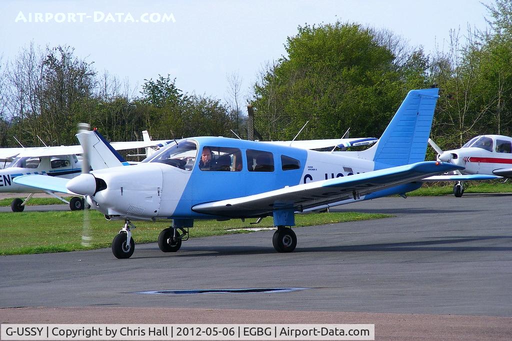 G-USSY, 1982 Piper PA-28-181 Cherokee Archer II C/N 28-8290011, Weston Air (Thruxton) Ltd