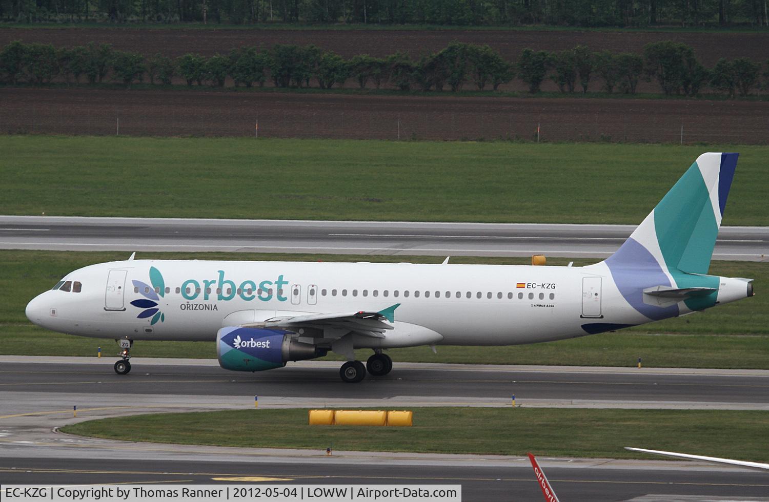 EC-KZG, 2009 Airbus A320-214 C/N 3868, Orbest Airbus A320
