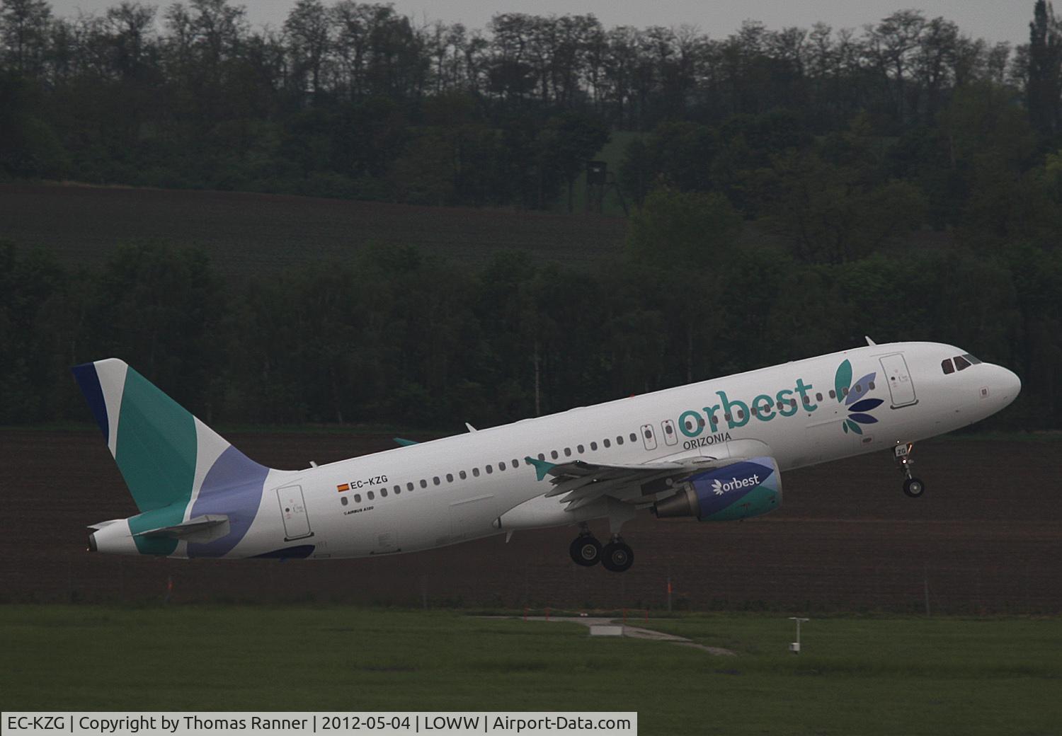 EC-KZG, 2009 Airbus A320-214 C/N 3868, Orbest Airbus A320