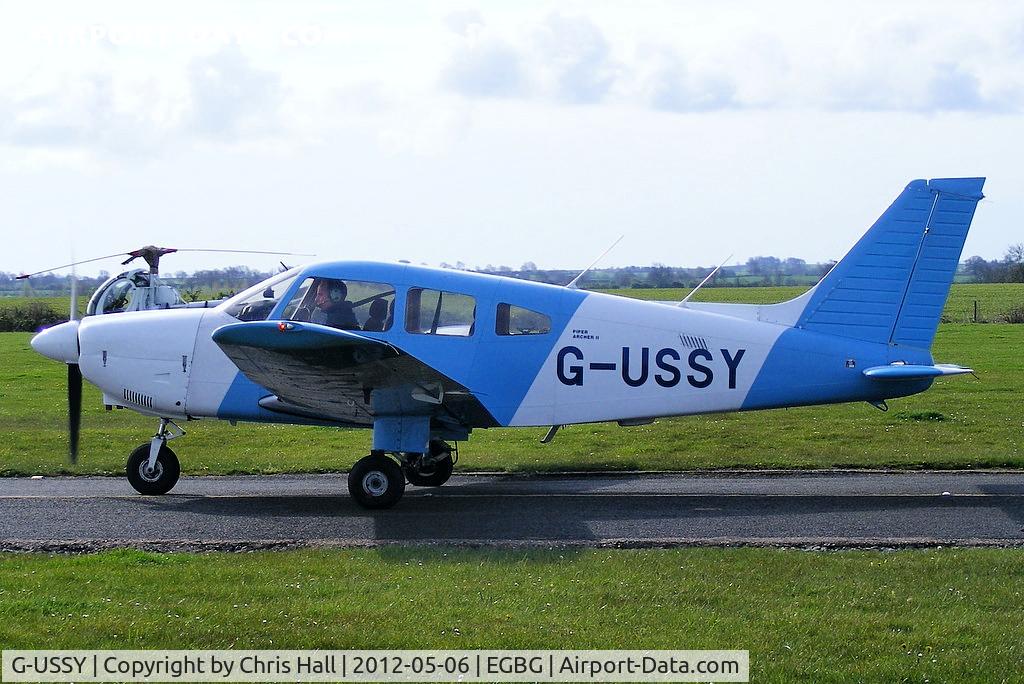 G-USSY, 1982 Piper PA-28-181 Cherokee Archer II C/N 28-8290011, Weston Air (Thruxton) Ltd