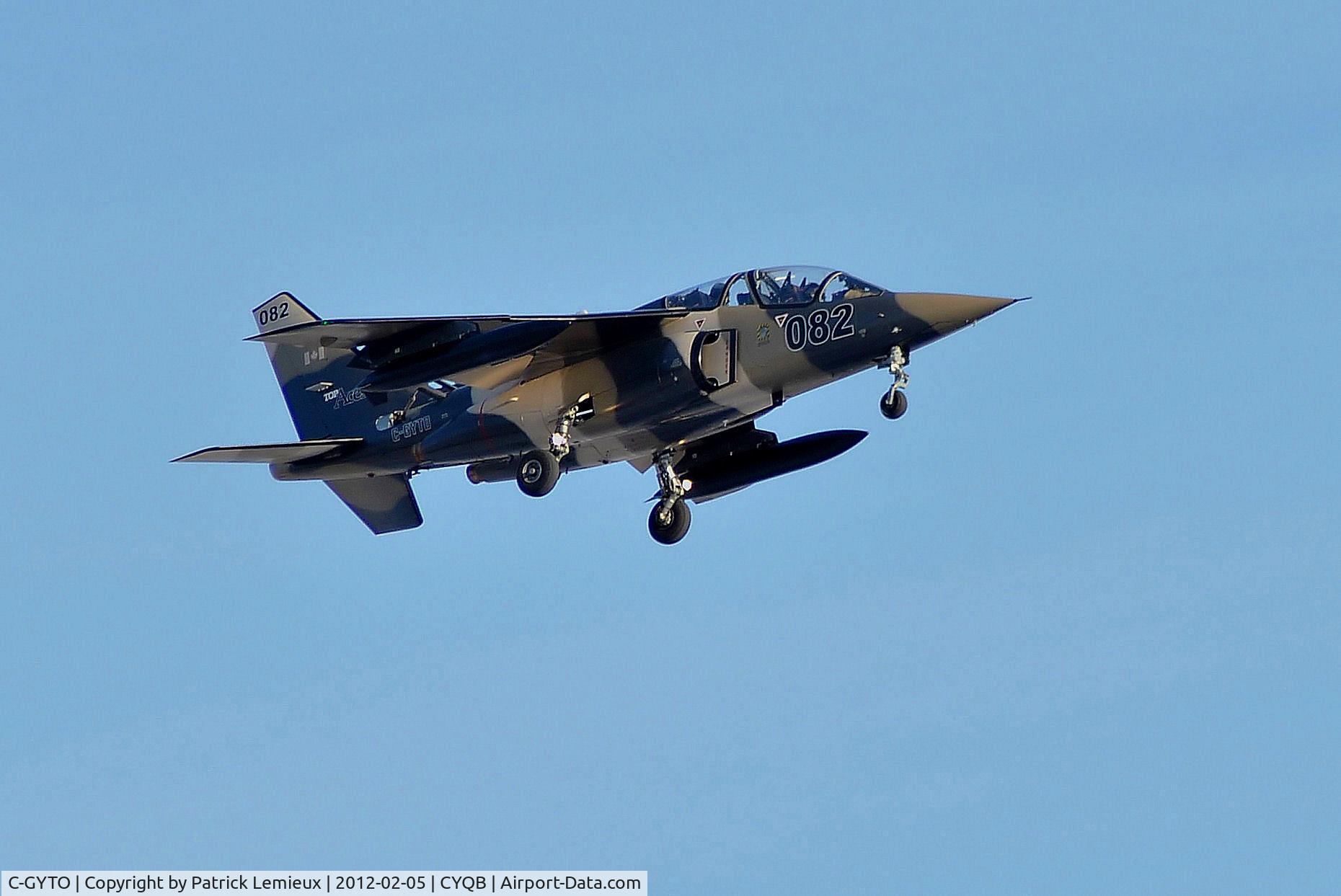 C-GYTO, 1980 Dassault-Dornier Alpha Jet A C/N 0082, Dornier Alpha Jet landing phase