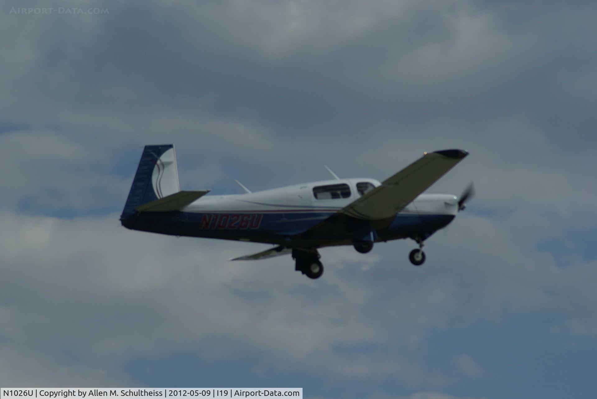 N1026U, 1989 Mooney M20K C/N 25-1215, 1989 Mooney Aircraft Corp. M20K