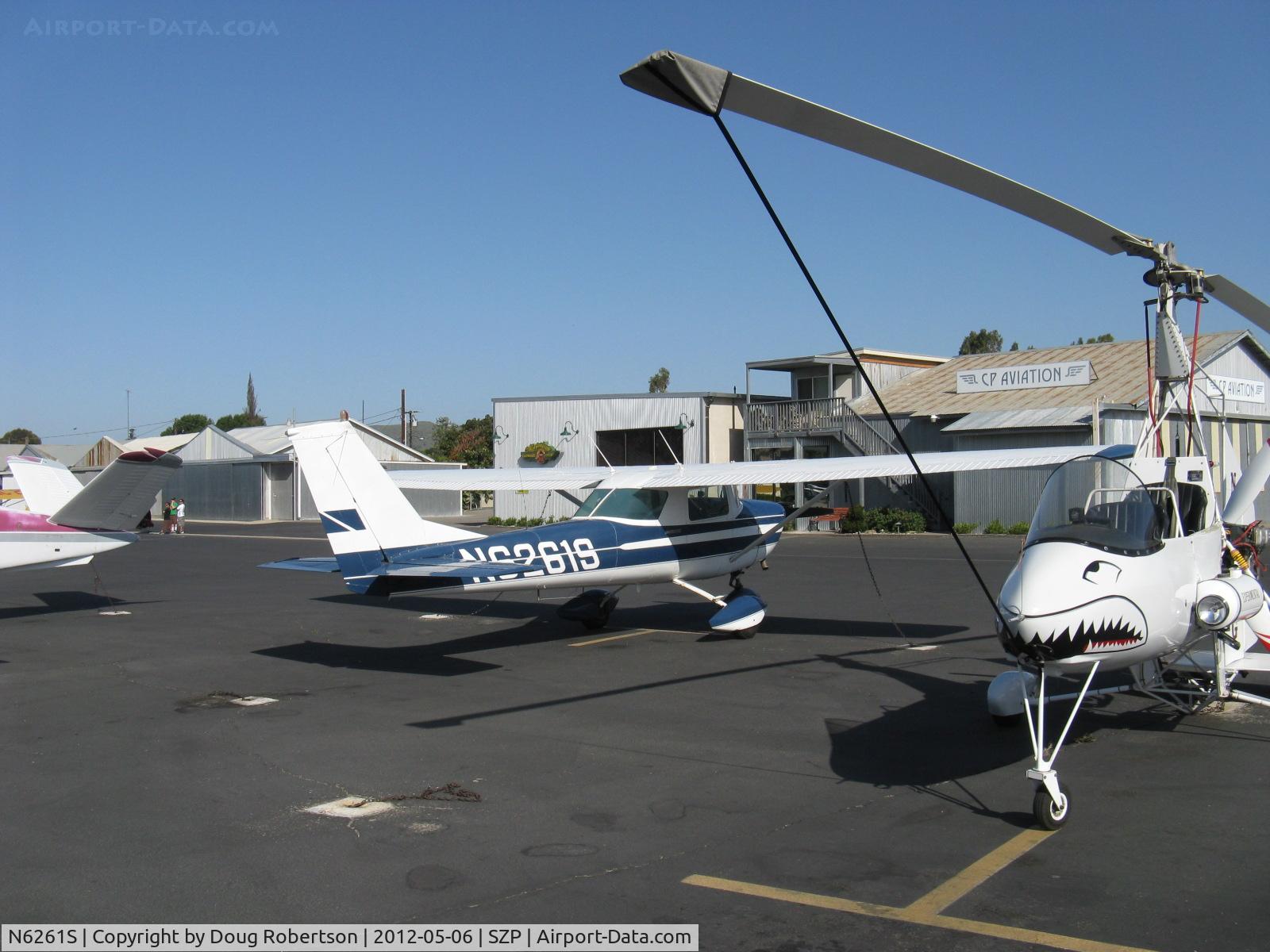 N6261S, 1967 Cessna 150G C/N 15067061, 1967 Cessna 150G, Continental O-200 100 Hp